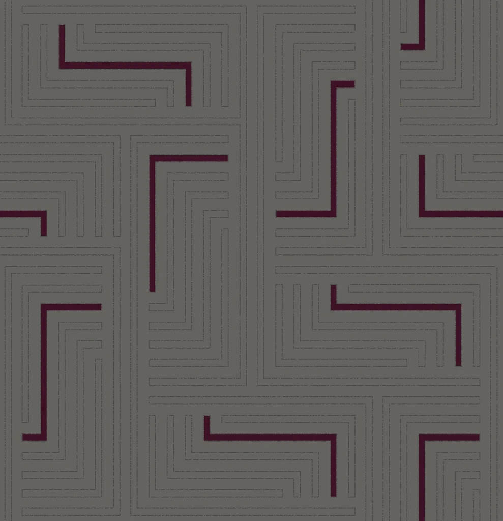 Colortec Stucco maze elephant grey