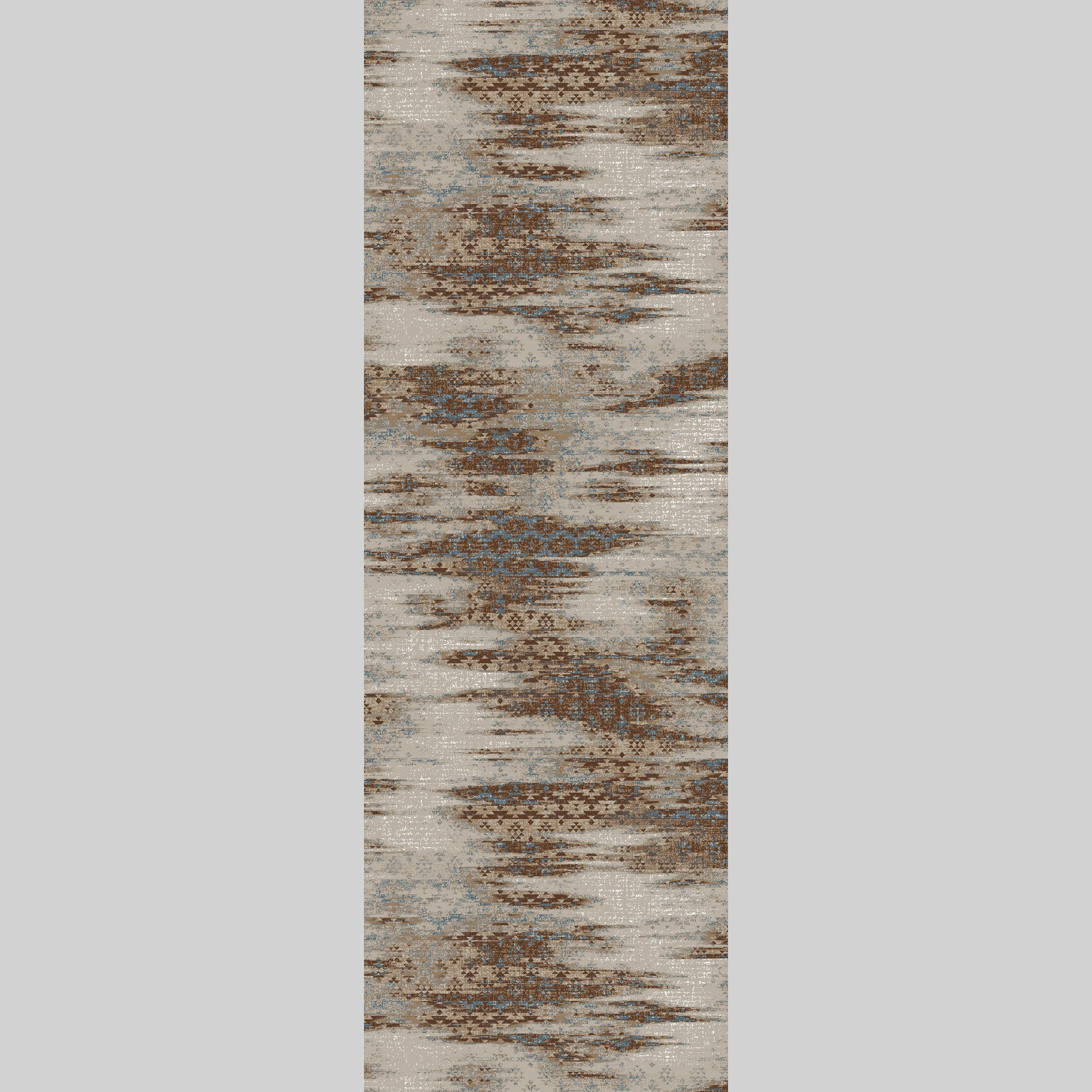 Rustic Stars Runner Grey