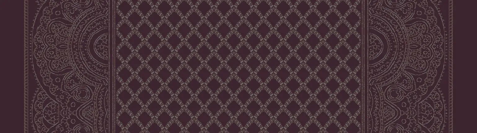 paisley shawl corridor 195 cm