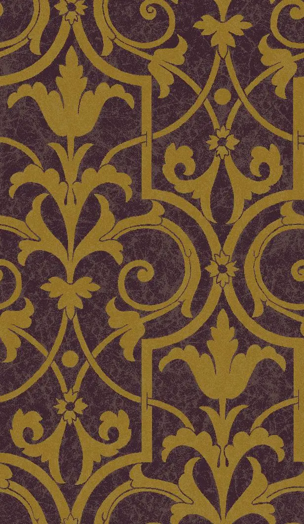 patinated flowerwork