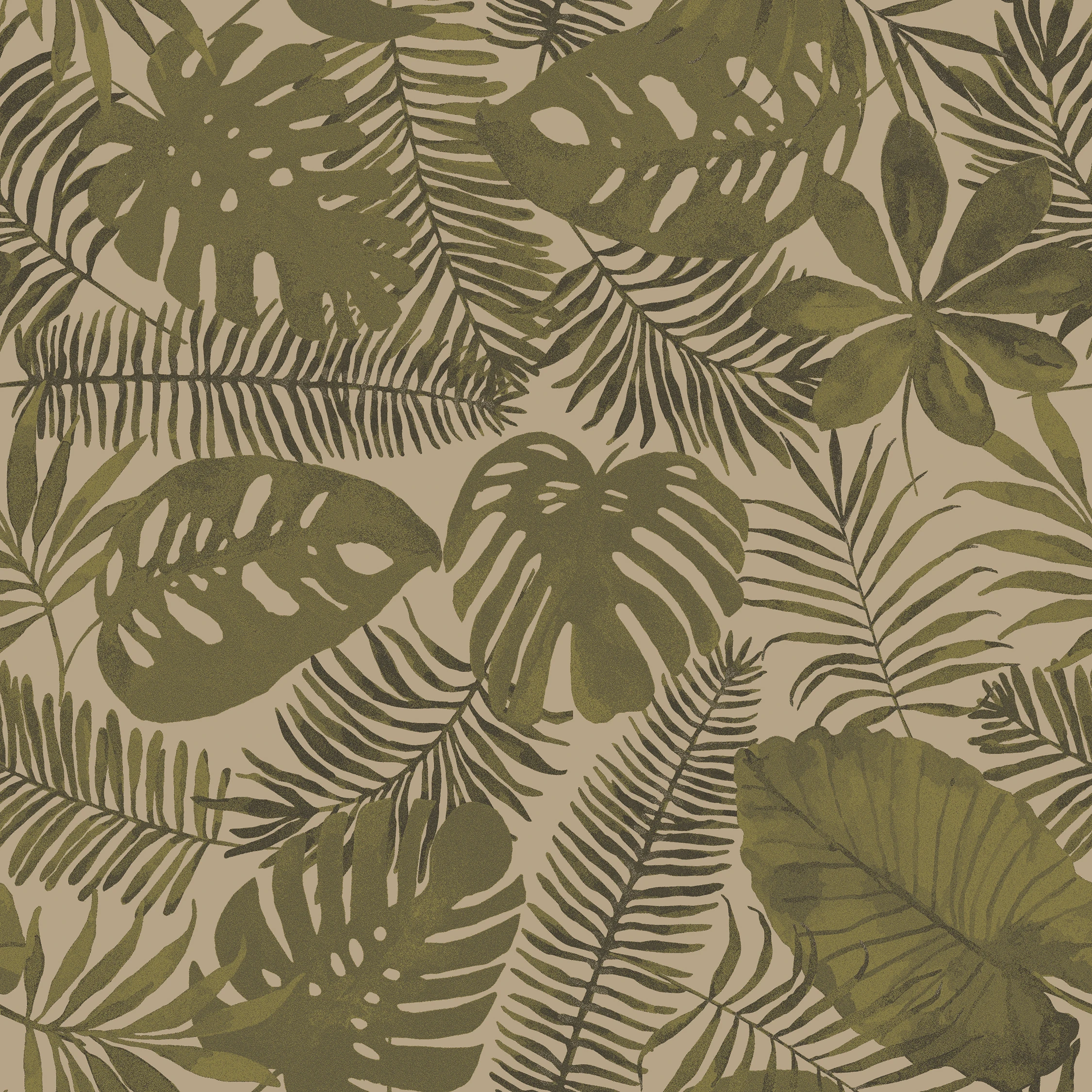 jungle leaf beige