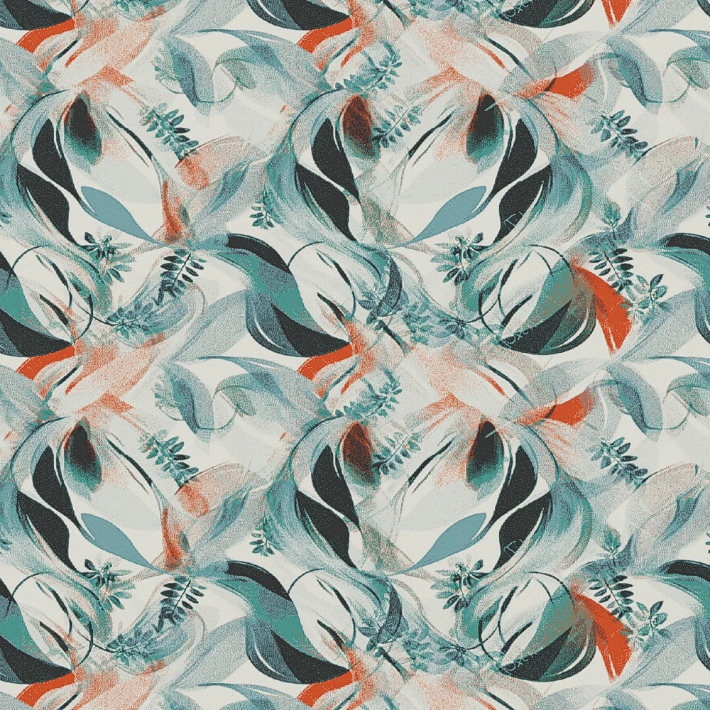Colortec Wool faded leafery turquoise